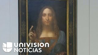 En video: Este es el cuadro de Cristo que se subastaría por unos 100 millones de dólares