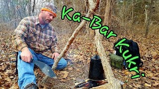 Field testing A KA-BAR Kukri? 1249 Can You 