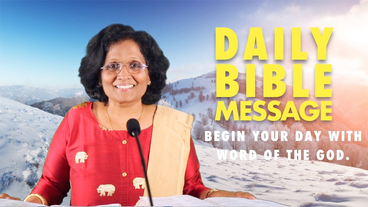 Thumbnail for Daily Bible Message 14 02 2023 | Psalms కీర్తనల గ్రంథము 123 :1