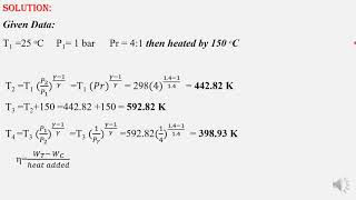 Module 2 - Brayton Cycle - Problems Class 04