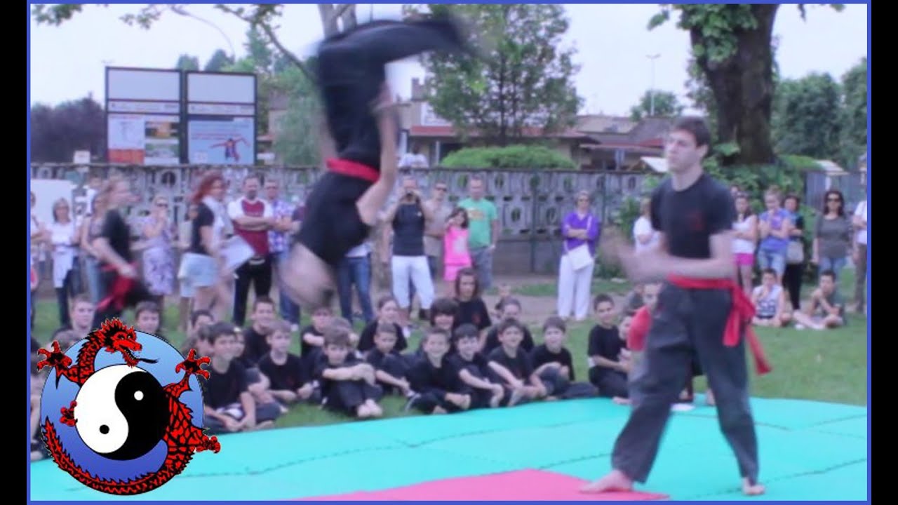 Dimostrazione di kung fu - Lao Long Dao Lainate - Barbaiana 2012