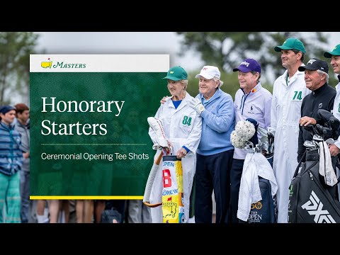 2024 Honorary Starters at the Masters