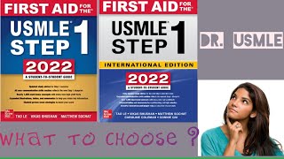 First aid USMLE step 1 32 edition vs First aid usmle step 1 2022 international edition
