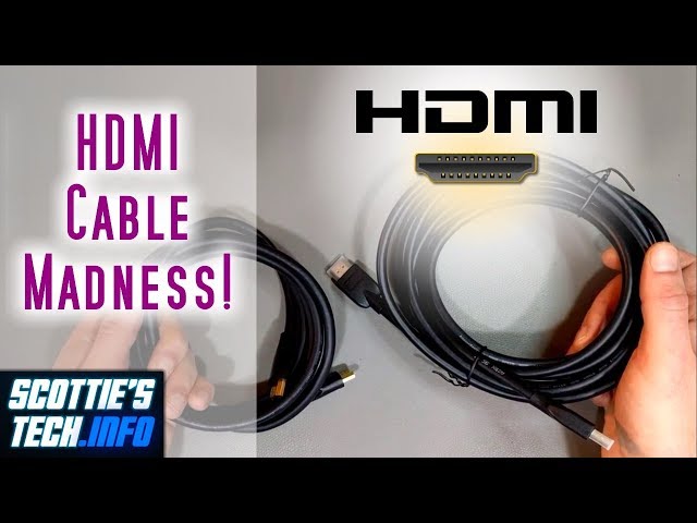 HDMI Cables: Which type for 4K?