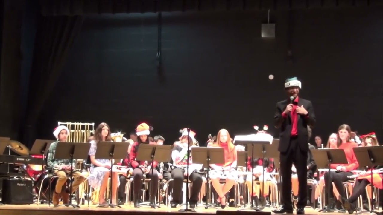 Kingsway Regional Middle School - 2022 Winter Band Concert - YouTube