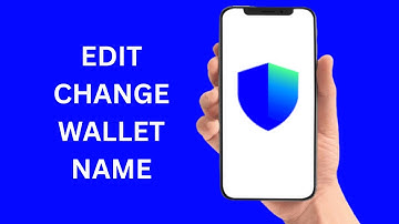 How To Edit/Change Wallet Name On Trust Wallet - Full Guide