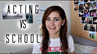 ACTING VS SCHOOL: HOW TO MAKE IT WORK | JENNA LARSON