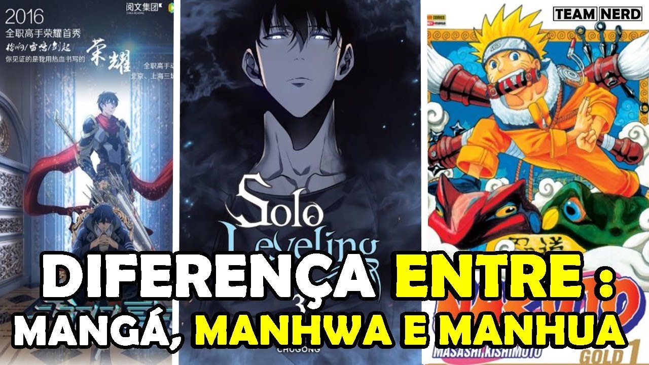 As diferenças entre mangá, manhua e manhwa - Jovem Nerd