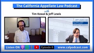 Citing to Unpublished Opinions, clip from the California Appellate Law Podcast ep. 8