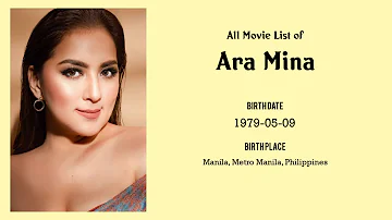 Ara Mina Movies list Ara Mina| Filmography of Ara Mina