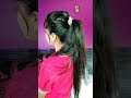 Quick &amp; Easy Ponytail Hairstyle / Easy 2 min Hairstyle For Girls / Cute Hairstyles #shorts