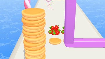 Pancakes Run 🥞 🎱🏀 MAX LEVELS!! All Levels Gameplay Walkthrough Android, iOS NEW UPDATE