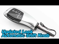 BMW E39 E90 E60 Updated Look Automatic Shift Knob from Bimmian Stealthauto.com E93 E92 E82