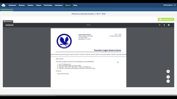ThinkWave School Admin Software, Setup | Online Access Tab