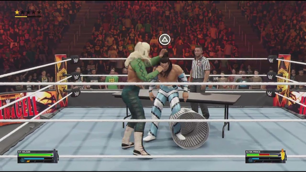 WWE kid Wilson 🆚 is old tag team partner.