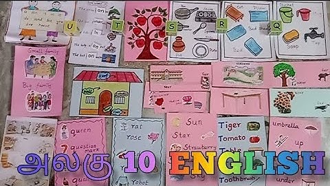 எண்ணும் எழுத்தும் English அலகு 10 TLM || Ennum Ezhuthum English Unit 10 TLM || @ssvagupparai