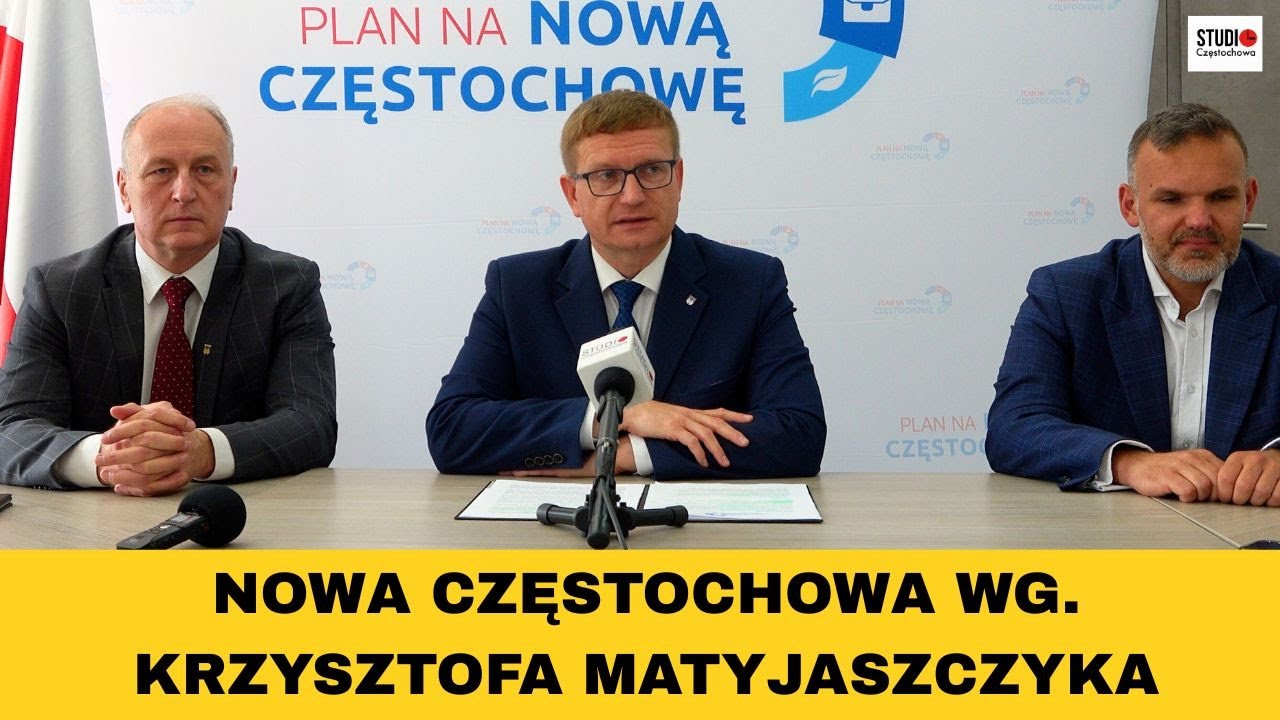 Prezydent Krzysztof Matyjaszczyk ogłasza 