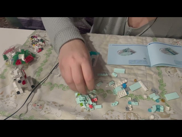 ASMR montando legos