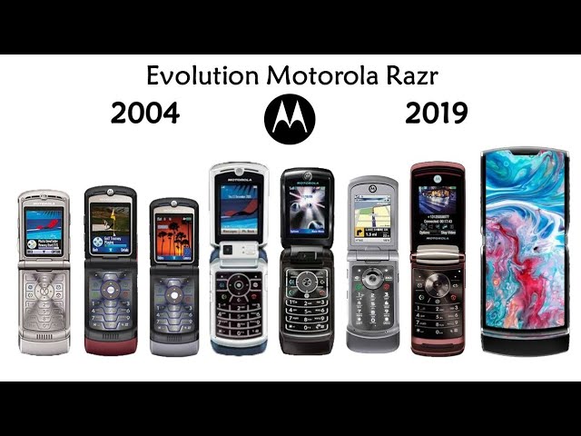 A Visual History of the Motorola Razr