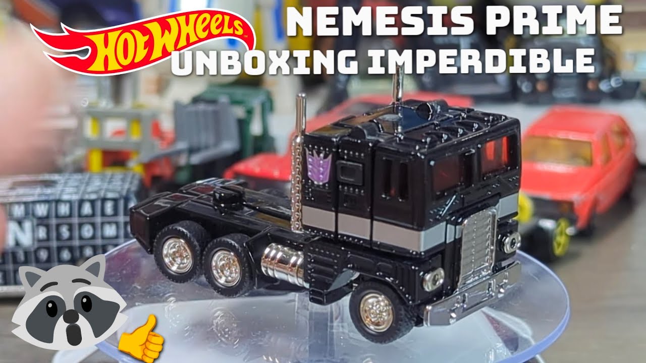 Nemesis prime 🔥 Hot Wheels RLC 🔥 unboxing imperdible 🦝👍 super