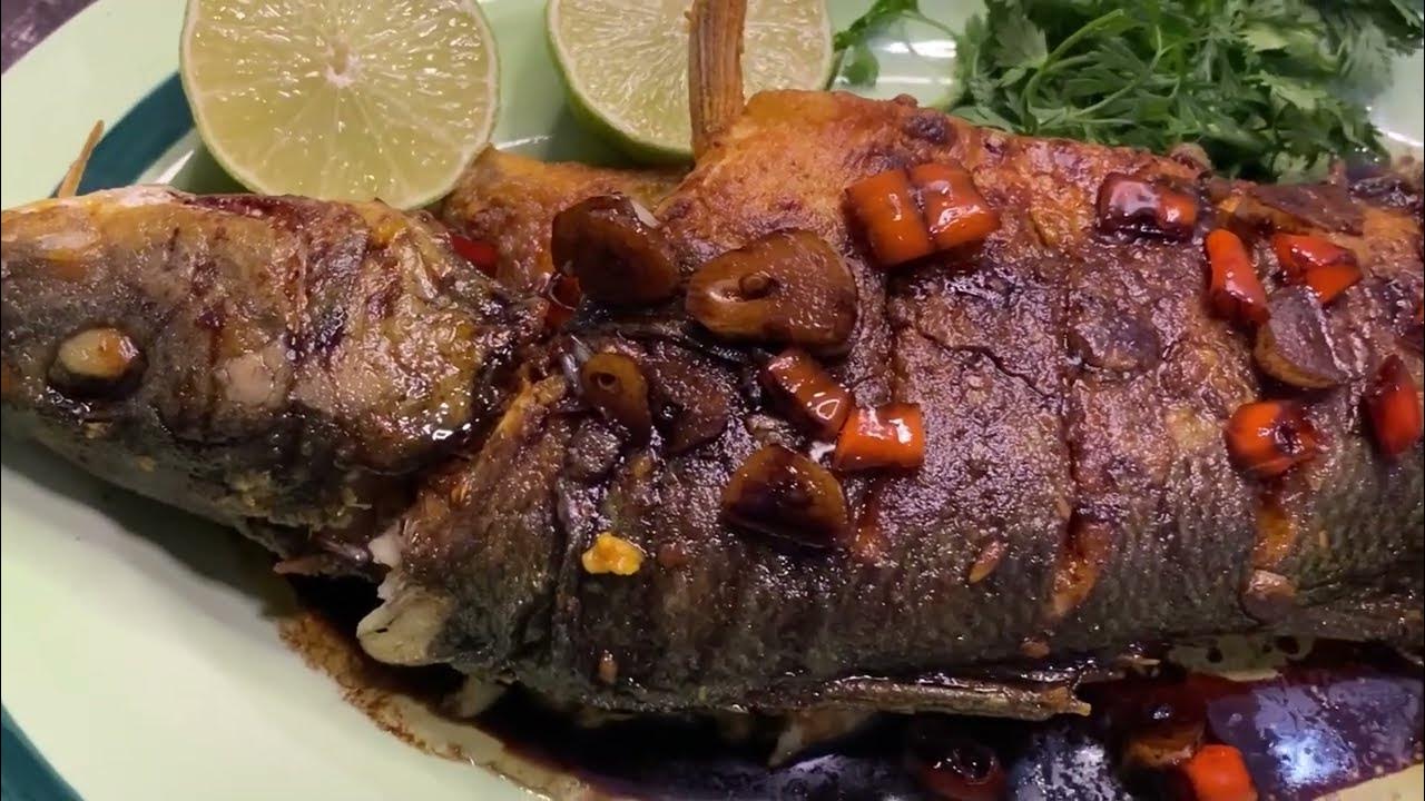 Fried Spicy Crispy Fish With Chili Garlic Sauce Recipe YouTube