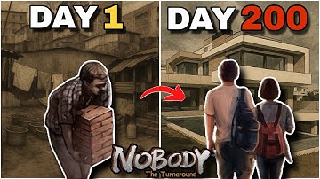 Trọn Bộ 200 Ngày Sinh Tồn Giữa Lòng Thành Phố Trong Nobody The Turnaround | Tập Chơi Game TCG
