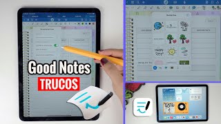 Goodnotes 6 TRUCOS productivos y útiles para iPad ✏ Apple Pencil