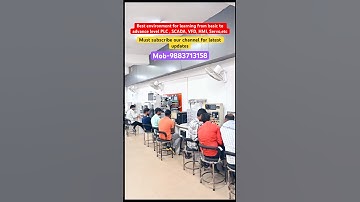 Best plc training institute in India #plc #scada #plctraining #shorts  #electrical #vfd #wiring #hmi