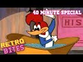 Dines Out | Woody Woodpecker Classic | Full Episode | Retro Bites