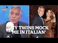 George Clooney Jokes His Twins Are ‘Rotten to the Core’ for Mocking Him in Italian 😂
