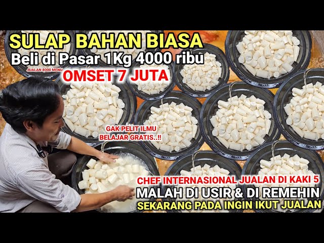 MODAL SEUPRIT..!! OMSET 7 JUTA GAK PELIT ILMU BONGKAR RESEP ASLI MASTER CHEF YG MENYAMAR | IDE USAHA class=