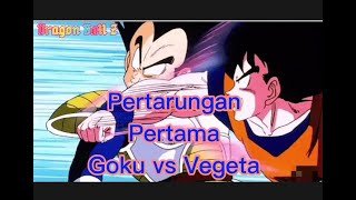 Dragon Ball Z || Pertarungan Pertama Kali , Goku vs Vegeta || Saiya Saga 5 Sub.Indo