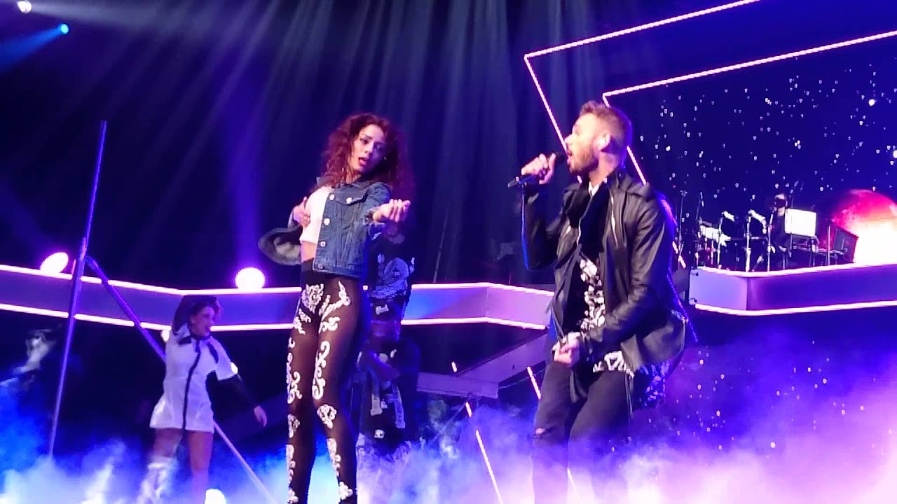 M.Pokora - Présentation danseurs + Voir la nuit s'emballer