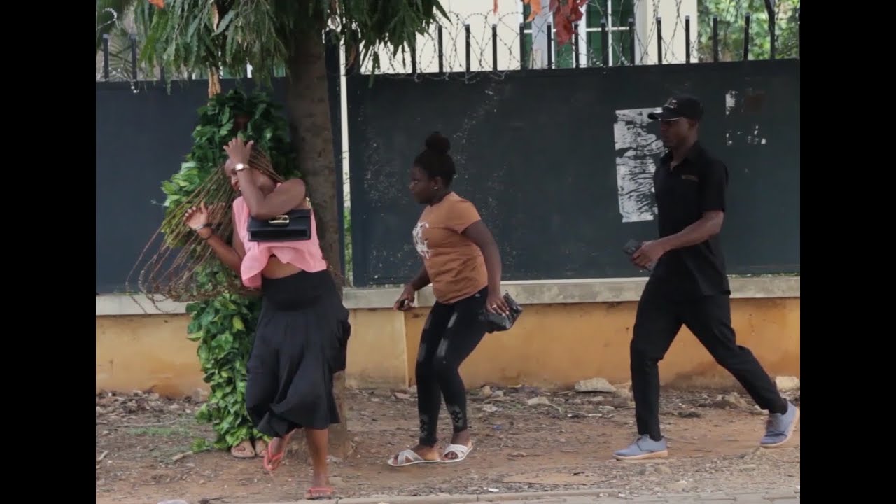 She ran crazy, best ever bushman prank reaction. Half of the year part 1