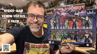 Marvel Spider-Man Venom Versus 8-Pack Unboxing & Overview