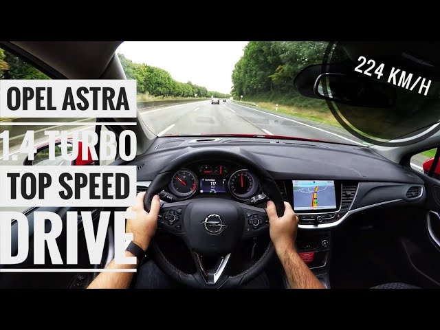 Opel Astra J 1.4T 140HP (2011) POV Test Drive & Acceleration 0-100