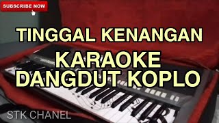 Tinggal Kenangan - KARAOKE DANGDUT (Gaby)