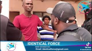 Confronting the neighbour that stabbed him for his side of his story 