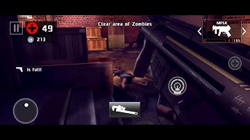 Dead trigger 2 - Rescuing scientist from zombies attack. Android gaming