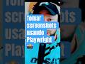Tomando screenshot con playwright