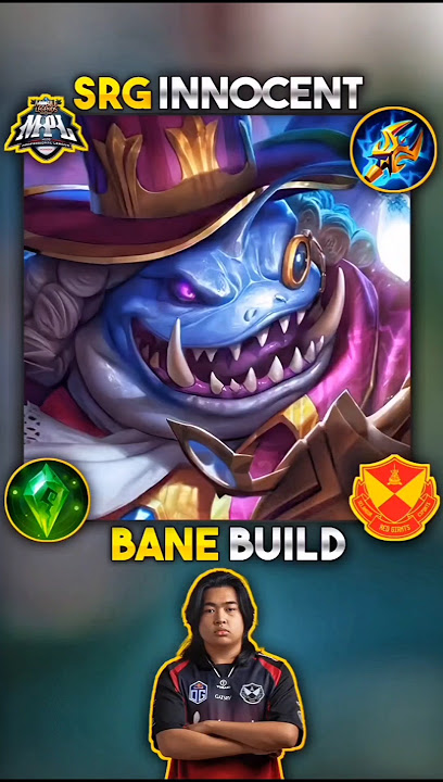 ✅ TOP 1 GLOBAL BANE BUILD | BANE BEST BUILD AND EMBLEM 2025 | SRG INNOCENT BANE BUILD #bane #mlbb