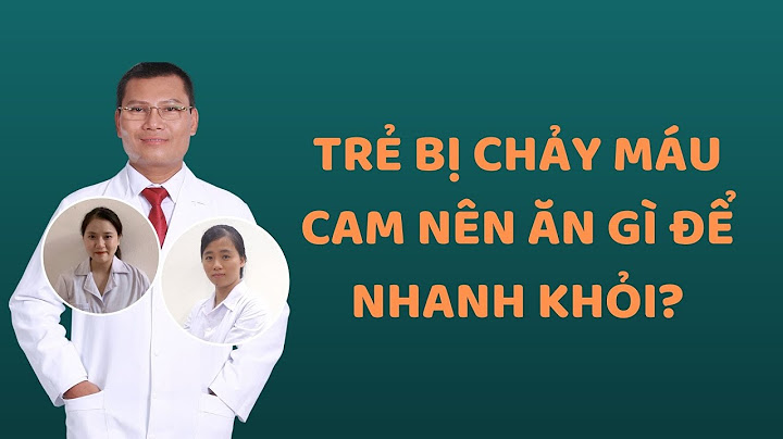 Tại sao bé hay bị chảy máu cam