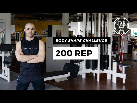 TSG Weinheim I Body Shape Challenge I 200 REP