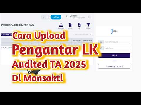 Cara Upload Pengantar Laporan Keuangan Audited Tahun 2025