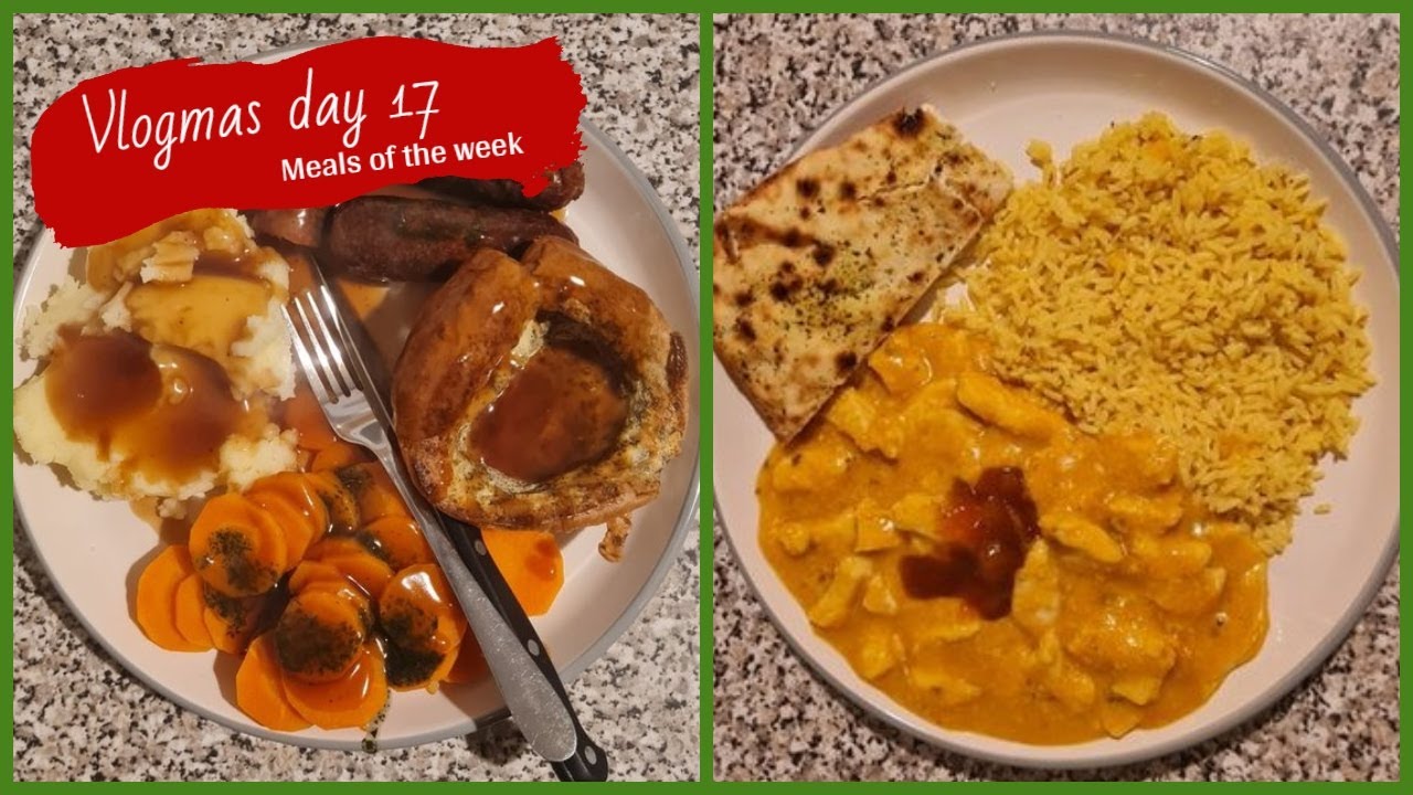 VLOGMAS DAY 17 | LAST MEALS OF THE WEEK 2023 | UK MUM OF TWO