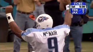 Steve McNair throws his 1st career NFL postseason TD pass | January 23, 2000 | Titans @ Jaguars