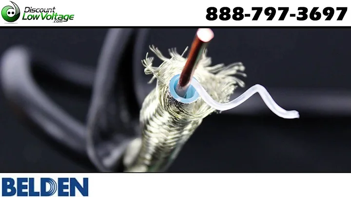 Belden 9913 RG8U Type coaxial 50ohm and computer cable