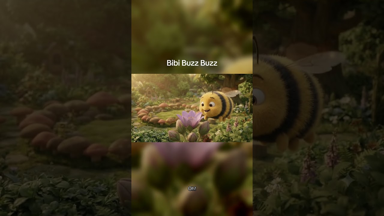 Buzz, Buzz… BLOOM! 🐝🌸 | Bibi’s Bloom Boom #Shorts