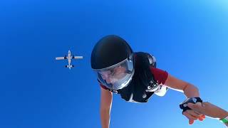 Got that head down exit ^_^ | Skydiving freefly stoke