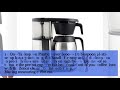 Bonavita Connoisseur 8-Cup One-Touch Coffee Maker Featuring Hanging Filter Basket and Thermal Carafe Bonavita Connoisseur 8-Cup One-Touch Coffee Maker Featuring Hanging Filter Basket and Thermal Carafe